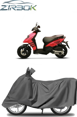ZIRBOK Waterproof Two Wheeler Cover for Aprilia(Storm 125, Grey)