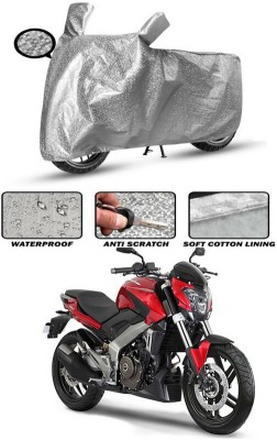 Ascension Waterproof Two Wheeler Cover for Bajaj(Pulsar 250, Silver)