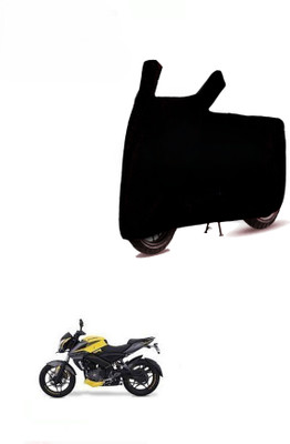 DeepShakshi AUTOMOTIVE Two Wheeler Cover for Bajaj(Pulsar NS200 BS6, Black)
