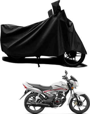 AASHTIK MART Two Wheeler Cover for Honda(CB Shine SP, Black)
