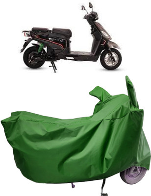 Amexride Two Wheeler Cover for Hero Electric(Electric NYX e5 BS6, Maroon)