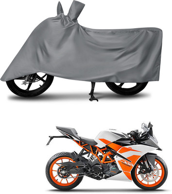 DeepShakshi AUTOMOTIVE Waterproof Two Wheeler Cover for KTM(RC 200, Grey)