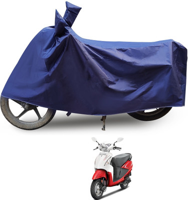 MOCKHE Two Wheeler Cover for Hero(Pleasure, Blue)