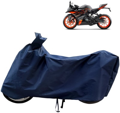 Horseyaart Waterproof Two Wheeler Cover for KTM(RC 200 BS6, Blue)