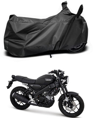 DeepShakshi AUTOMOTIVE Two Wheeler Cover for Yamaha(XSR155 BS6, Black)