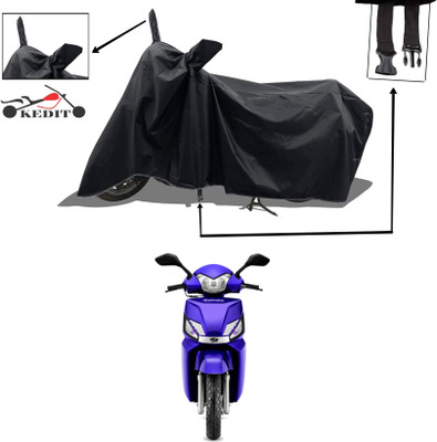 KEDIT Two Wheeler Cover for Universal For Bike(Gusto, Black)