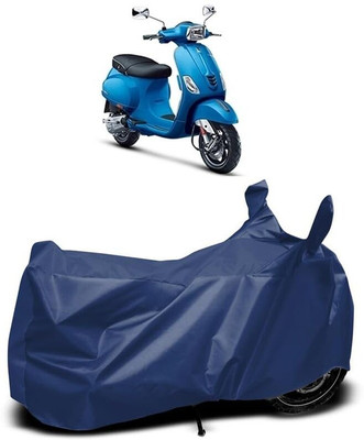 KEDIT Two Wheeler Cover for Vespa(Vespa SXL 125, Blue)
