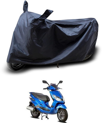 KEDIT Two Wheeler Cover for Bajaj(Blade 125, Black)
