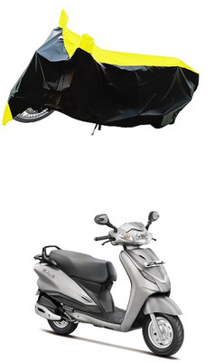VESMEI Two Wheeler Cover for Hero(Duet VX 110CC, Yellow)