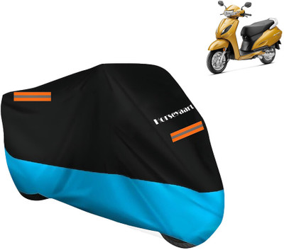 Horseyaart Waterproof Two Wheeler Cover for Honda(Activa, Blue)