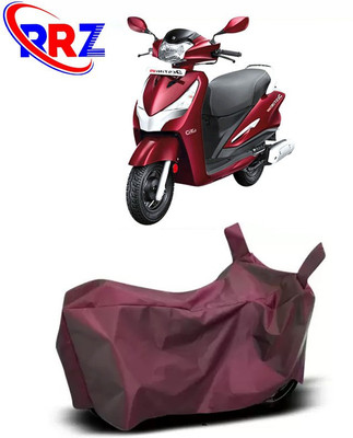 RRZ Waterproof Two Wheeler Cover for Hero(Destini 125, Maroon)
