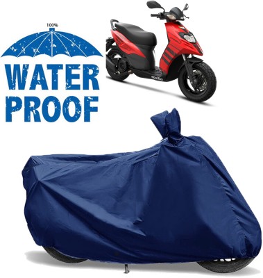 OliverX Waterproof Two Wheeler Cover for Aprilia(Storm 125, Blue)