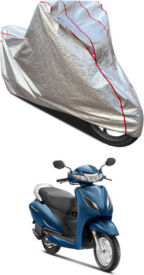 PAGORA Waterproof Two Wheeler Cover for Honda(Activa 6G, Silver)