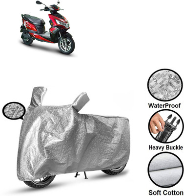 CODOKI Waterproof Two Wheeler Cover for Okinawa(Silver)