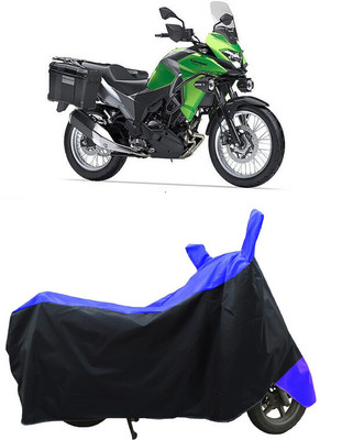 Coxtor Waterproof Two Wheeler Cover for Kawasaki(Versys-X 300, Blue)