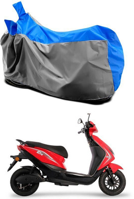 DeepShakshi AUTOMOTIVE Waterproof Two Wheeler Cover for Ampere(Reo Elite, Grey)