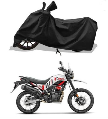 JVBRANGI Waterproof Two Wheeler Cover for Hero(Xpulse 200T, Black)