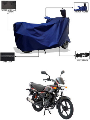 PAGORA Waterproof Two Wheeler Cover for Bajaj(Platina 125, Blue)