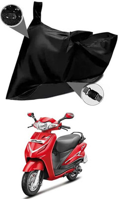 KEDIT Two Wheeler Cover for Hero(Duet LX 110CC, Black)
