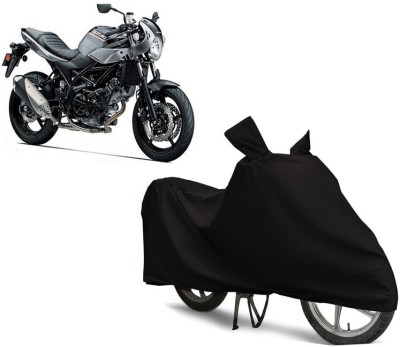 EGAL Waterproof Two Wheeler Cover for Suzuki(SV650, Black)