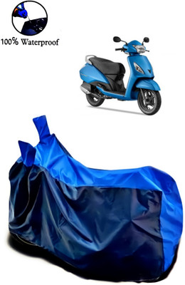 APNEK Waterproof Two Wheeler Cover for TVS(Jupiter, Blue)