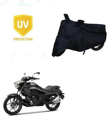 MMSSTAR Waterproof Two Wheeler Cover for Suzuki(Intruder, Black)