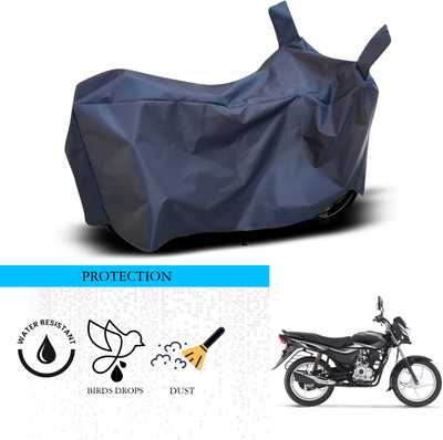ANTHUB Waterproof Two Wheeler Cover for Bajaj(Platina 100, Blue)