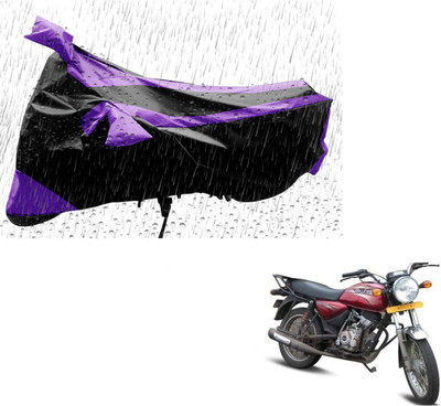 MISSION COLLECTION Waterproof Two Wheeler Cover for Bajaj(Boxer, Purple)