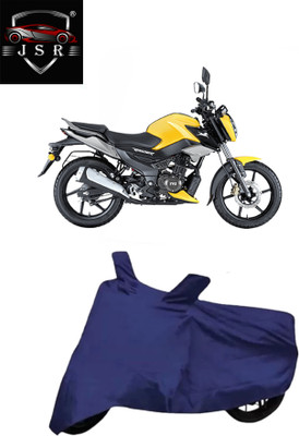 J S R Waterproof Two Wheeler Cover for TVS(Raider, Blue)