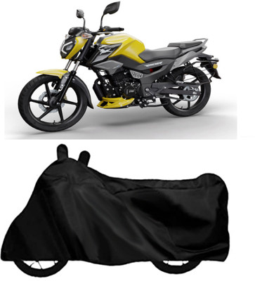 Autoinnovation Waterproof Two Wheeler Cover for TVS(Raider, Black)
