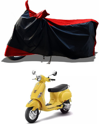 AESTRYD Two Wheeler Cover for Vespa(Urban Club BS6, Red)