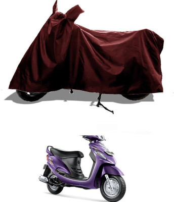 AASHTIK MART Two Wheeler Cover for Mahindra(Rodeo RZ, Maroon)