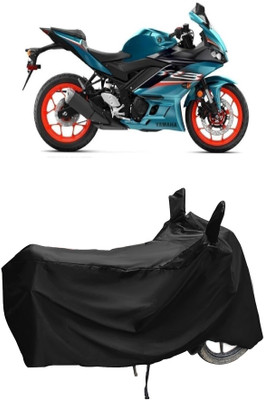 Autoprime Two Wheeler Cover for Yamaha(YZF R3 BS6, Black)