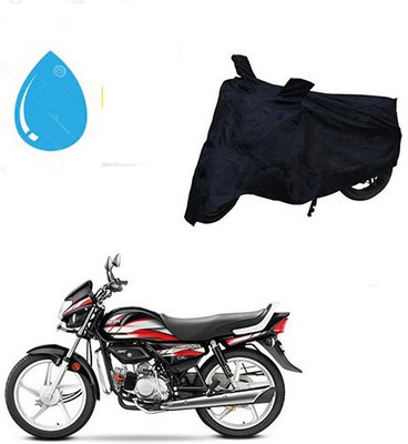 DeepShakshi AUTOMOTIVE Waterproof Two Wheeler Cover for Hero(CD deluxe, Black)