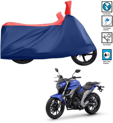 CODOKI Waterproof Two Wheeler Cover for Yamaha(Fazer, Red)