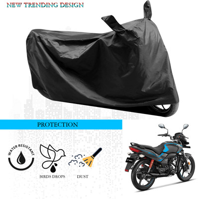 ANTHUB Waterproof Two Wheeler Cover for Hero(Passion Xpro, Black)