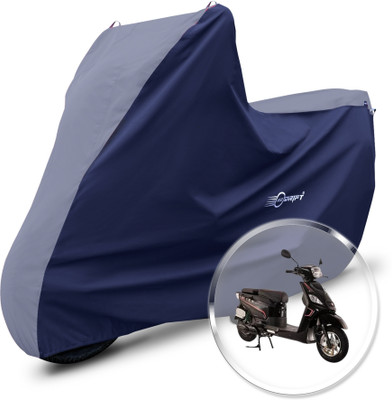 Neodrift Two Wheeler Cover for Hero(Electric NYX HX, Grey, Blue)