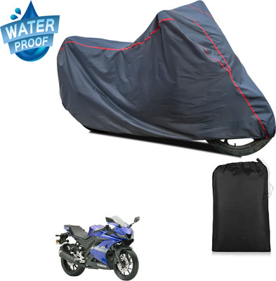 PAGORA Waterproof Two Wheeler Cover for Yamaha(R15S, Grey)