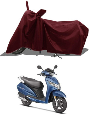 KEDIT Two Wheeler Cover for Honda(Activa 125, Maroon)