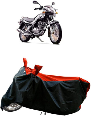 KEDIT Two Wheeler Cover for TVS(Fiero FX, Red, Black)