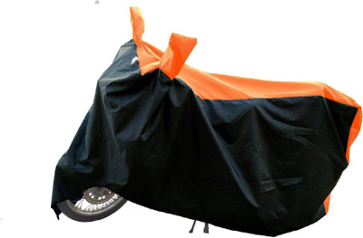DeepShakshi AUTOMOTIVE Waterproof Two Wheeler Cover for Yamaha(MT 09, Orange)