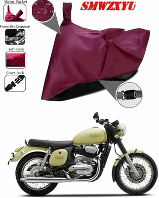 smwzxyu Waterproof Two Wheeler Cover for JAWA(42, Maroon)