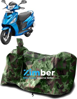 ZIMBER Two Wheeler Cover for Hero(Maestro Edge, Green)