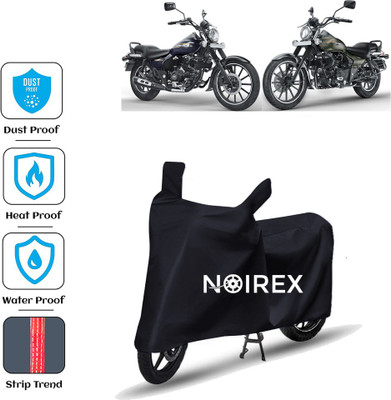 NOIREX Two Wheeler Cover for Bajaj(Avenger 220 Street, Black)