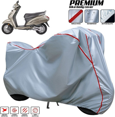 xodi Waterproof Two Wheeler Cover for Honda(Activa 3G, Silver, Red, Multicolor)