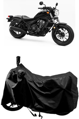 AutoKick Two Wheeler Cover for Bajaj(Avenger 400 BS6, Black)