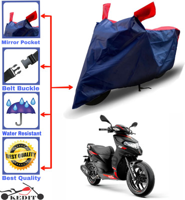 AASHTIK MART Two Wheeler Cover for Aprilia(Red, Blue)