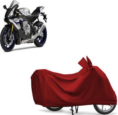 EGAL Two Wheeler Cover for Yamaha(YZF R1M BS6, Maroon)