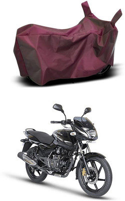 MMSSTAR Waterproof Two Wheeler Cover for Bajaj(Pulsar 150, Maroon)