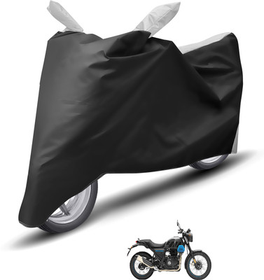 Caronix Waterproof Two Wheeler Cover for Royal Enfield(Silver)